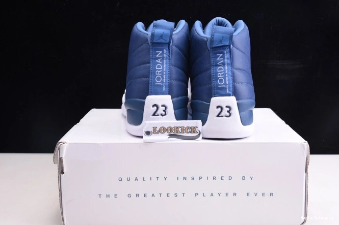 MaikeSneakers Blue Air 130690-404 Jordan Retro Stone 12 0730